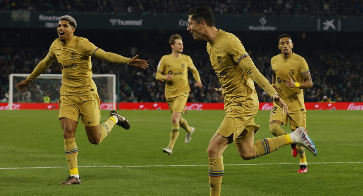 La Liga, Betis vs. Barcelona. Foto: REUTERS.