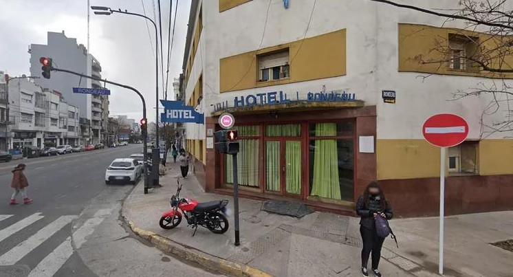 Hotel Palace Rondeau, en Constitución. Foto: Google Maps