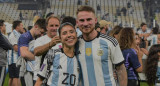 Alexis Mac Allister y Camila Mayan. Foto: Inatagram/camimayan.