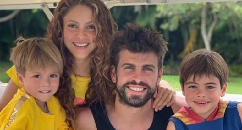 Shakira y Piqué. Foto: Instagram