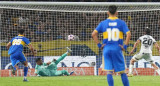 Sergio Romero; penal atajada; Boca vs. Central Córdoba. Foto: NA.