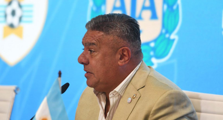 Chiqui Tapia, presidente de AFA. Foto: Télam
