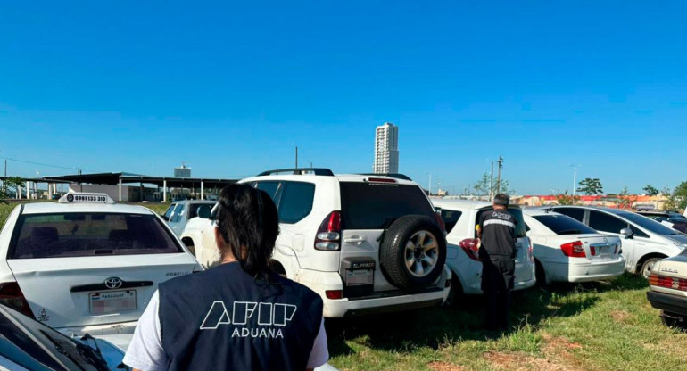 Operativo Aduana en Misiones. Foto: prensa AFIP