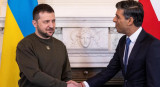 Volodimir Zelenski y Rishi Sunak_Reuters