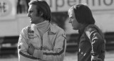 Carlos Reutemann y Bernie Ecclestone. Foto: NA.