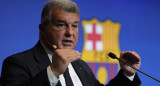 Joan Laporta, presidente del Barcelona. Foto: EFE.