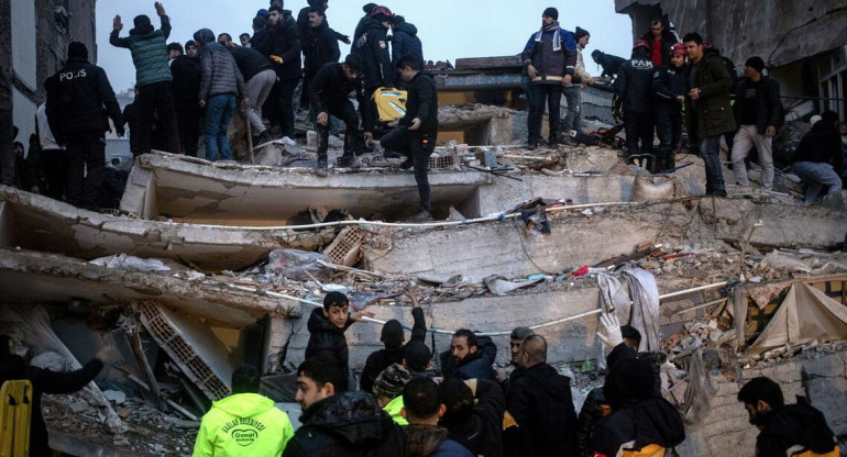 Terremoto en Turquía y Siria. Foto:  REUTERS