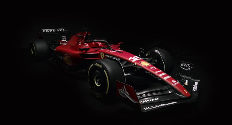 Ferrari SF-23, foto @ScuderiaFerrari.