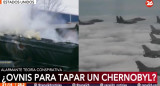 “¿Ovnis para tapar una catástrofe ambiental?”: la teoría que une al globo espía chino con el tren con químicos que descarriló en Ohio	