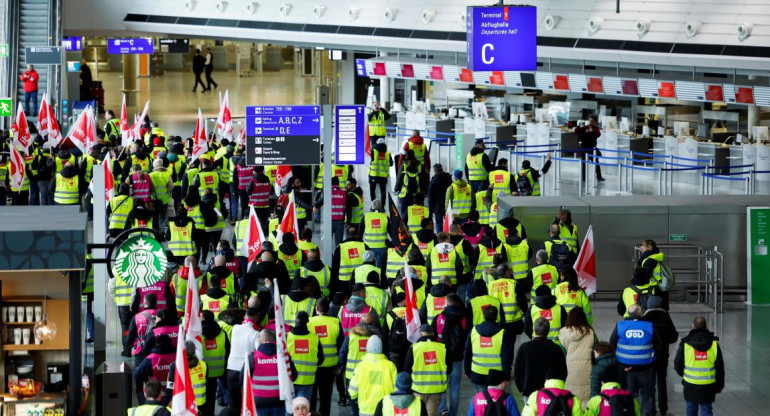 Huelga de aeropuertos en Alemania_Reuters