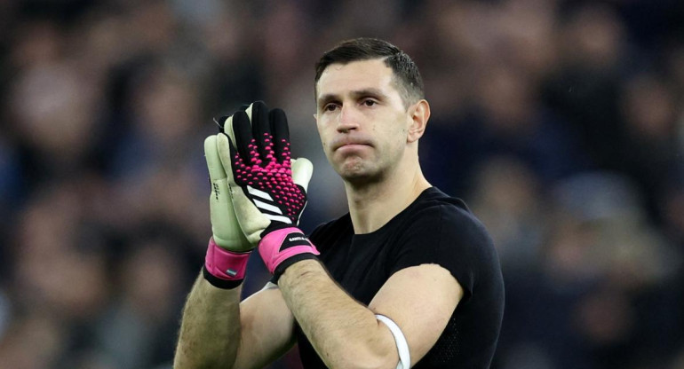 Emiliano Martínez; Aston Villa. Foto: Reuters.