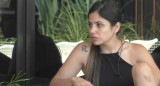 Romina Uhrig enojada. Foto: Captura Gran Hermano.