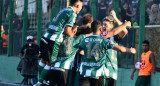 Festejo de Excursionistas ante Gimnasia La Plata en Copa Argentina. Foto: @ExcursioOficial. 