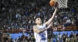 Gabriel Deck en la Selección de básquet.