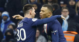 Lionel Messi y Kylian Mbappé; Olympique de Marsella-PSG. Foto: Reuters.