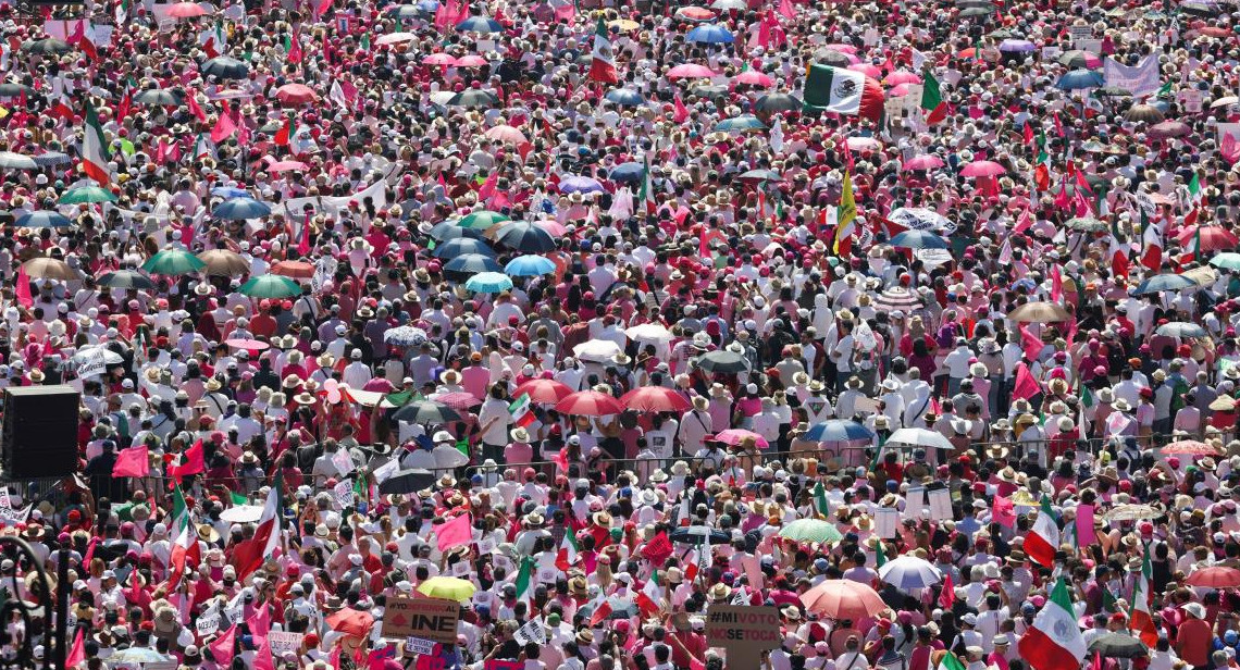 Manifestaciones en México, Reuters