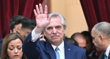 Alberto Fernández en Asamblea Legislativa. Foto: Télam.	