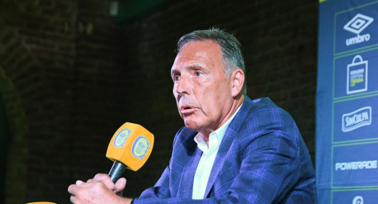 Miguel Ángel Russo; entrenador de Rosario Central. Foto: NA.
