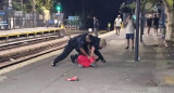 Detención de un hombre que amenazaba con detonar una granada en Flores.