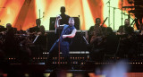 Ricky Martin en el estadio de Vélez. Foto: Telam.