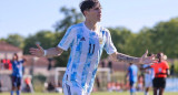 Alejandro Garnacho con la Selección Argentina. Foto: Instagram @garnacho7.
