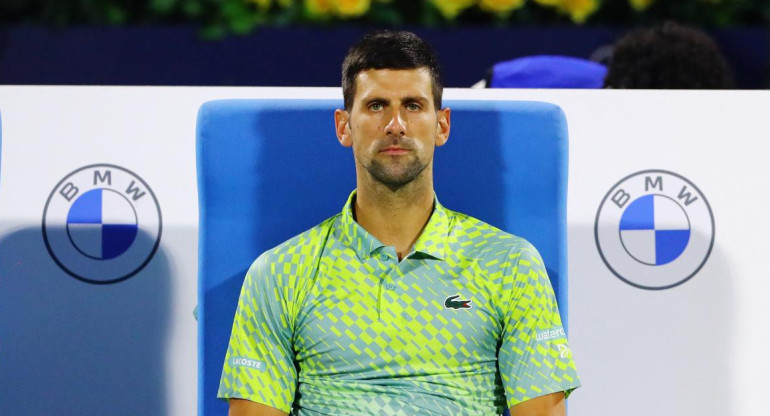 Novak Djokovic; Dubai. Foto: Reuters.