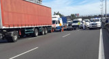 Accidente vial en la Panamericana. Foto: NA.