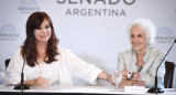 Cristina Kirchner y Estela de Carlotto. Foto: NA.