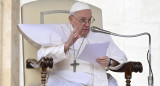 Papa Francisco en la audiencia general. Foto EFE.