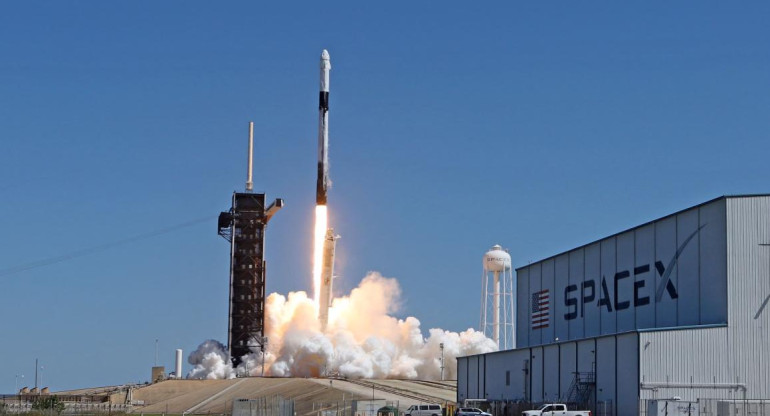 Nave de Elon Musk. Foto: REUTERS