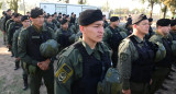 Gendarmes enviados a Rosario para la lucha contra el narcotráfico. Foto: Telam.