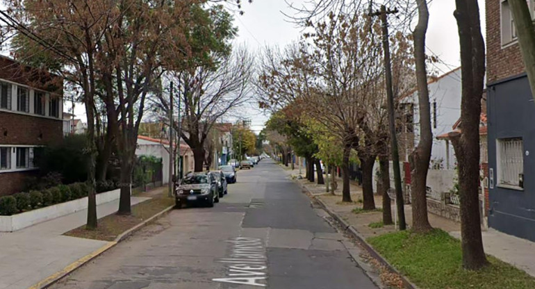 Lugar donde asesinaron a la jubilada en San Isidro. Foto: Google Maps