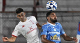 Huracán empató sin goles ante Sporting Cristal. Foto: NA.