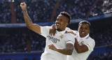 Festejo del Real Madrid ante el Espanyol por La Liga. Foto: REUTERS.