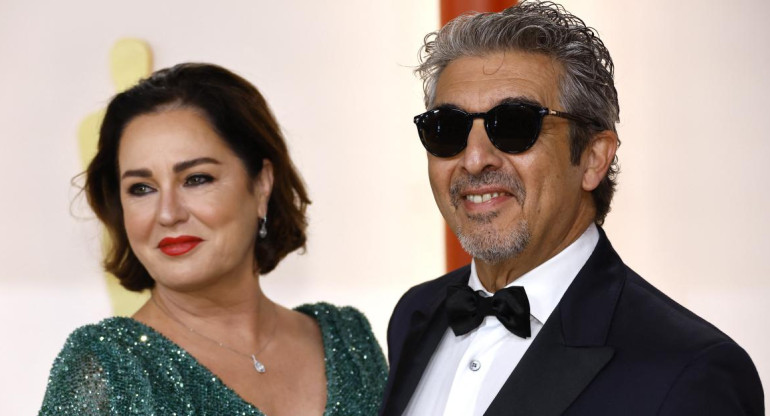 Ricardo Darín; Alfombra roja de los Premios Oscar 2023. Foto: Reuters.