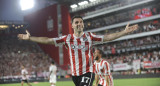 Mauro Boselli; Estudiantes de La Plata vs. Huracán. Foto: Télam.