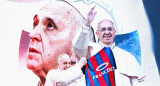 San Lorenzo felicitó al papa Francisco. Foto: Twitter @SanLorenzo.