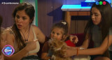 Romina y sus hijas. Foto Captura Gentileza Gran Hermano