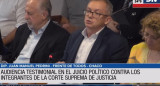 Comisión de Juicio Político de la Cámara de Diputados. Foto: captura de pantalla