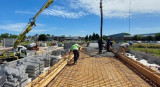 Obras en el Campus de la UNO. Foto: Intendencia de Merlo.