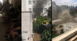 Incendio en subsuelo del Hospital Militar Central en Palermo