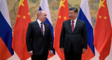 Vladimir Putin y Xi Jinping. Foto: REUTERS.