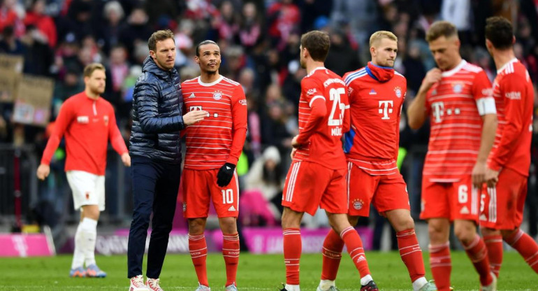 Escándalo en el Bayern Munich. Foto: EFE.