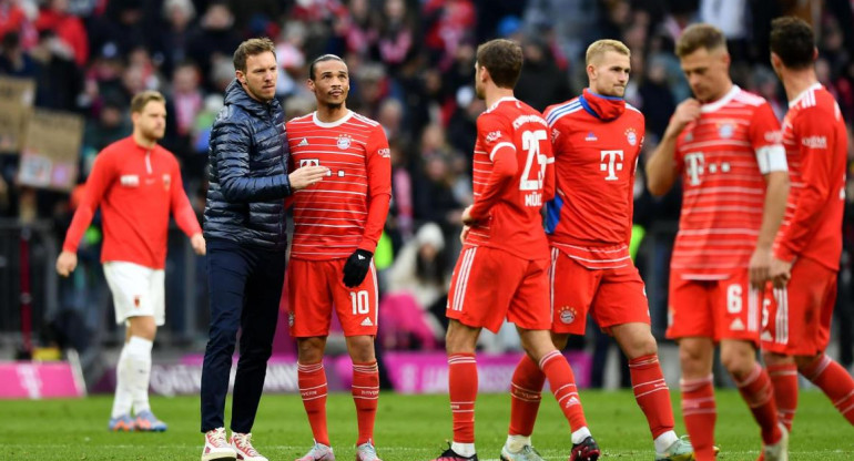 Escándalo en el Bayern Munich. Foto: EFE.