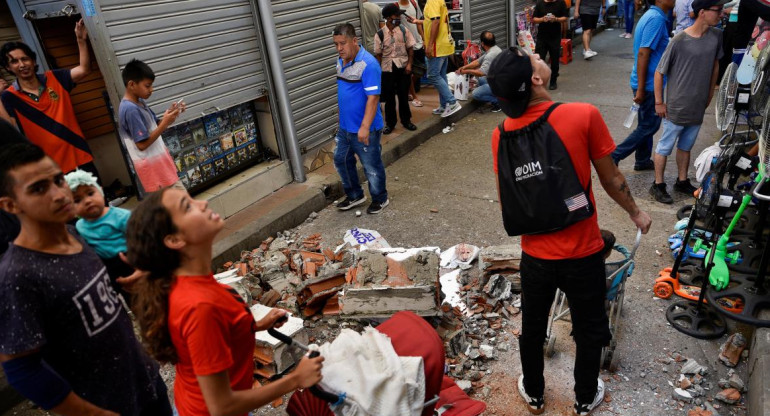 Destrucciones después del terremoto en Ecuador. Foto: Reuters. 