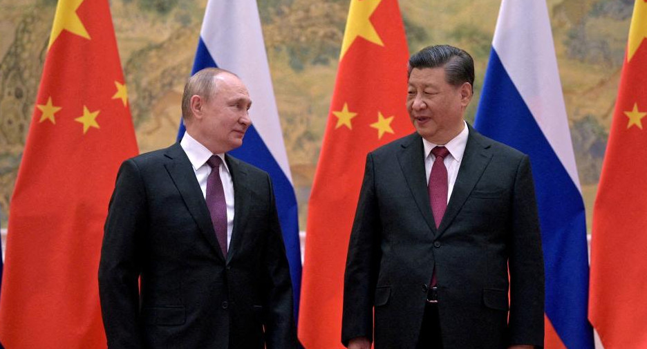 Vladimir Putin y Xi Jinping. Foto: Reuters.