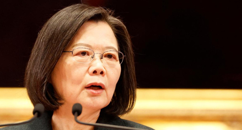 Tsai Ing-wen, presidenta de Taiwan reuters.