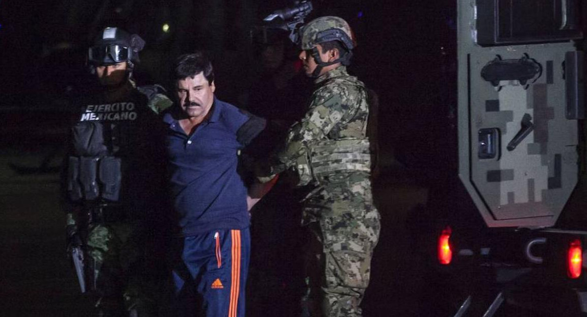 Detención Chapo Guzmán. Foto: REUTERS