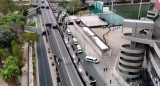 La llegada de la Selección Argentina al Monumental. Foto: captura de video.