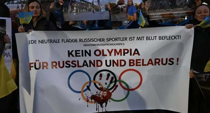 Sanción a los atletas rusos y bielorrusos por la guerra en Ucrania. Foto: REUTERS.